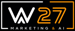 W27 – KI, Marketing & Design Logo